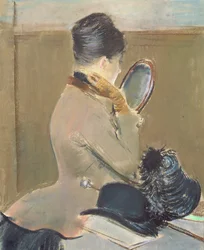 Bij de Hoedenmaakster, c.1885